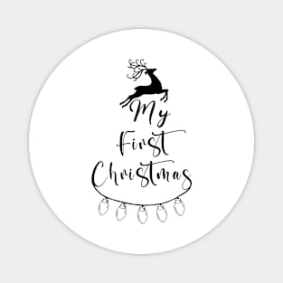 My First Christmas Magnet